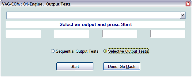 Output Tests