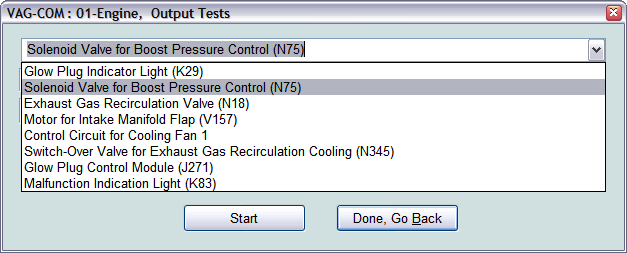 Output Tests