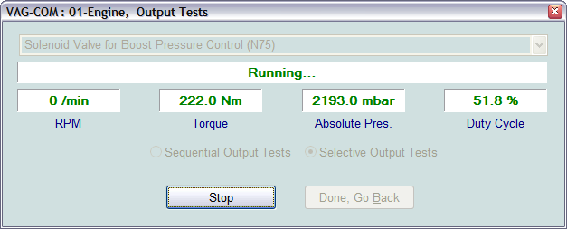 Output Tests