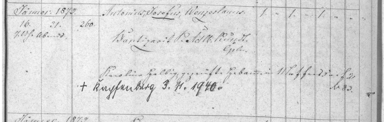 Antonius Josefus Wenzeslaus (Josef) Porsche 1873