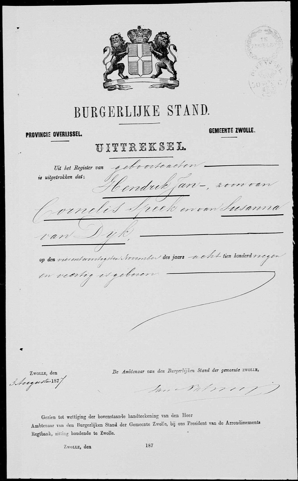 Hendrik Jan Speek